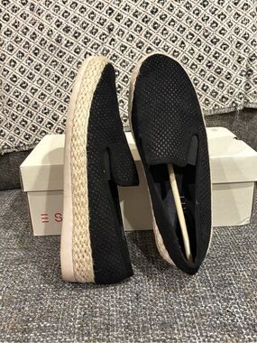 Esprit Emily Black Slip-On Women's Espadrilles